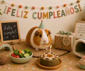 cumple cobaya