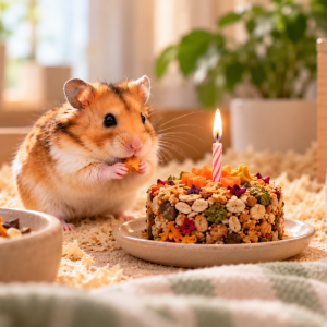 cumpleaños hamster